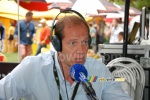 Christian Prudhomme being interviewed by France Bleu (650x)