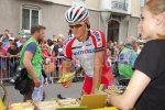 Gatis Smukulis (Katusha) at the Powerbar stand (498x)