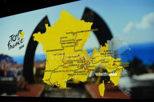 The Tour de France 2024 race route (5495x)