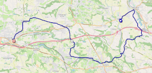 Le parcours du contre-la-montre des Championnats de France 2026