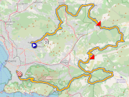 The race route of the Grand Prix de Marseille La Marseillaise 2026