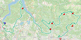 The race route of the Tour of Lombardy 2025 The race route of the Tour of Lombardy 2025