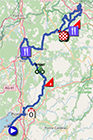 The race route of the second stage of O Gran Cami&ntildeo 2025