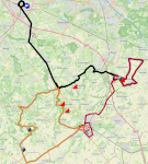 Het parcours van de Ronde van Limburg 2026