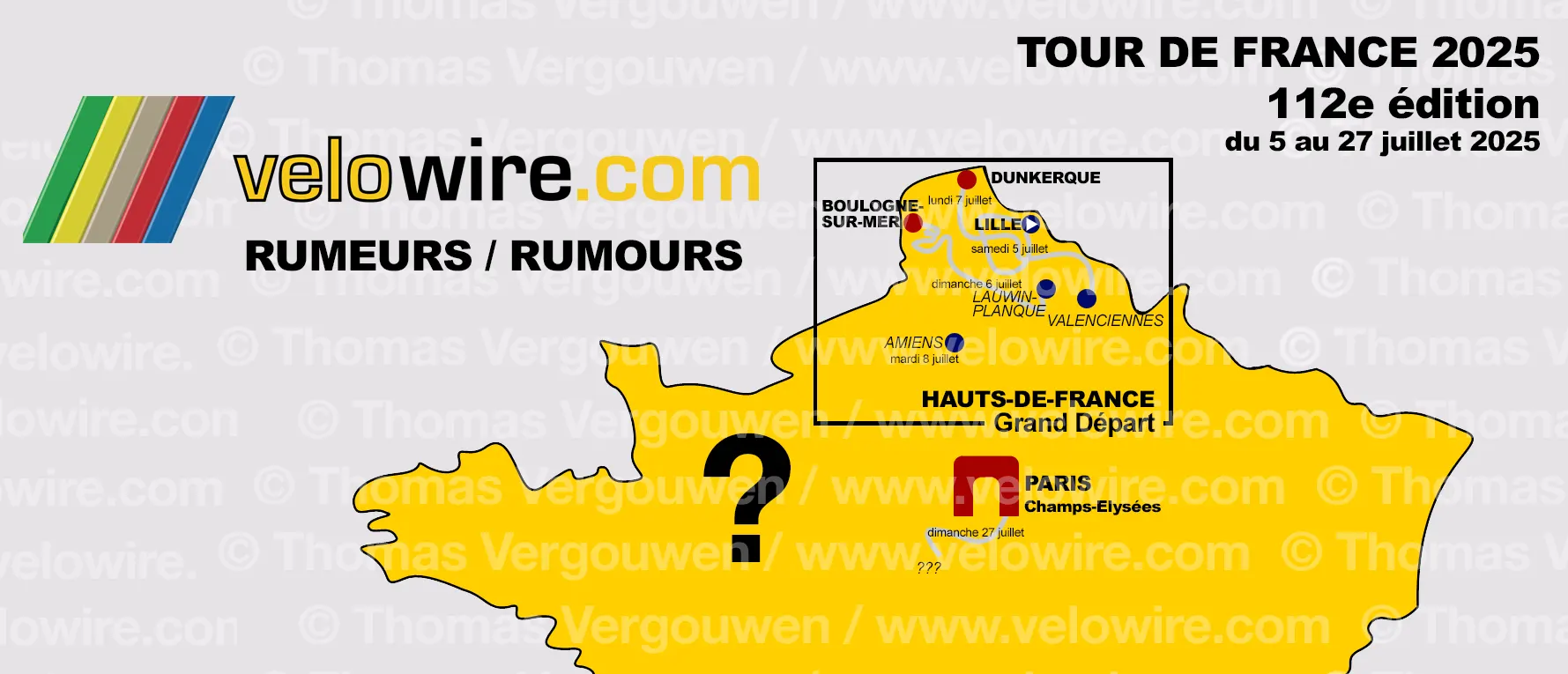 Tour de France 2025 : les rumeurs et certitudes sur le parcours et les villes tapes de la 112e dition !