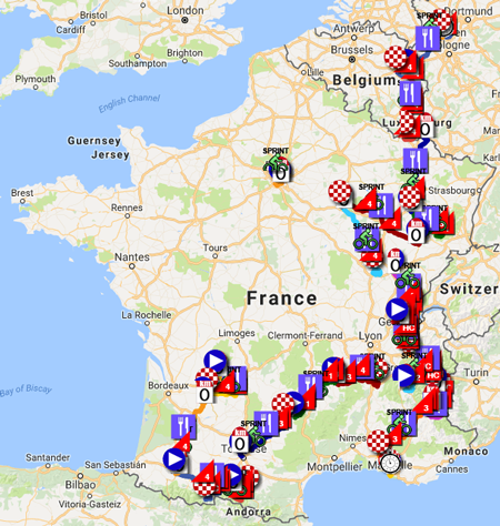 Tour De France 2020 Se 17 Route Map - Infoupdate.org