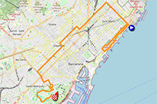 The race route of the first stage of the Grand Départ of the Tour de France 2026 The race route of the first stage of the Grand Départ of the Tour de France 2026