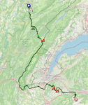 Le parcours de la quinzième étape du Tour de France 2026 Le parcours de la quinzième étape du Tour de France 2026