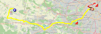 Le parcours de la vingt-et-unième étape du Tour de France 2026 Le parcours de la vingt-et-unième étape du Tour de France 2026