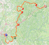 Le parcours de la neuvième étape du Tour de France 2026 Le parcours de la neuvième étape du Tour de France 2026