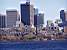 Le skyline de Boston avec un zoom sur la 'State House' (361x)