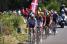 Le groupe de tête de la 9e étape au Suc au May, avec Tom Pidcock, Quinn Simmons et Tobias Johannessen (85x)