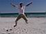 Romain jumps in the air on the beach of Sarasota (165x)