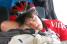 Bernard Laplume (Team Vittel) takes some rest in the car (407x)