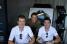 Michael Rogers & Chris Sutton (Team Sky) with Tim (530x)