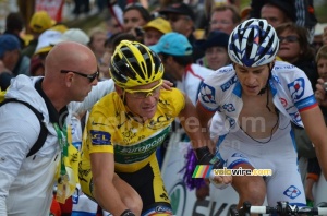 Thomas Voeckler (Team Europcar) & Arnold Jeannesson (FDJ) (782x)