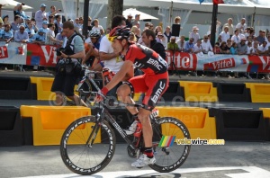 George Hincapie (BMC Racing Team) termine son 16ème Tour de France (815x)