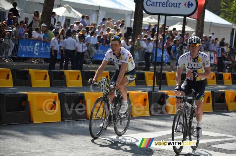 Matthew Goss & Tony Martin (HTC-Highroad)