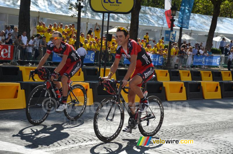Manuel Quinziato & Ivan Santaromita (BMC Racing Team)