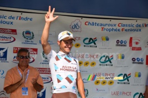 Anthony Ravard (AG2R La Mondiale) fête sa 3ème victoire à la Classic de l'Indre (697x)