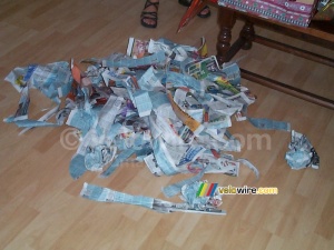 The result of the unpacking of Carène's present (360x)