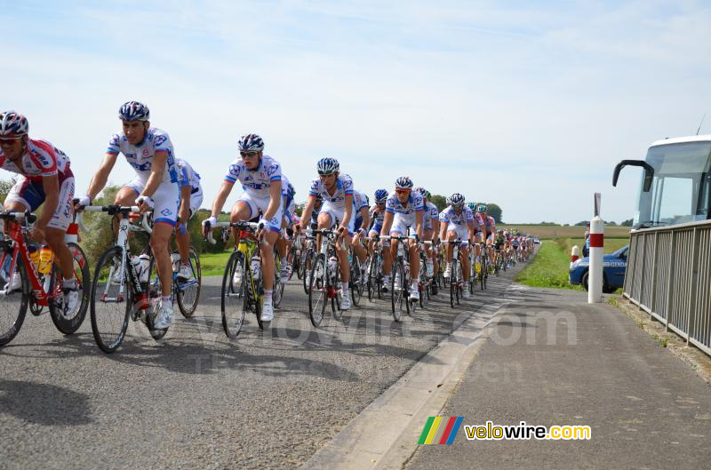 FDJ aan de leiding in het peloton (2)