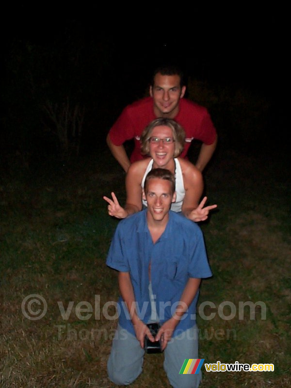 Cédric, Isabelle & Thomas