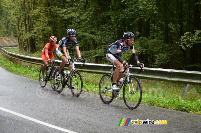 De kopgroep op de Côte d'Eppe-Sauvage