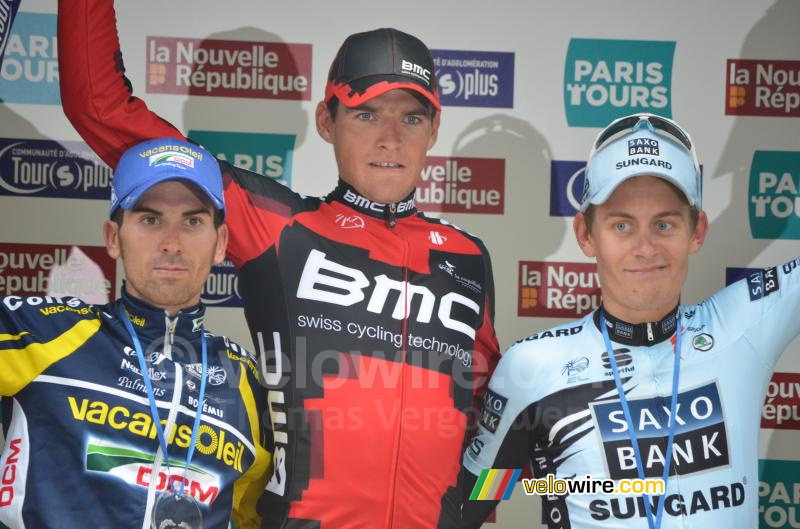 Het podium van Parijs-Tours