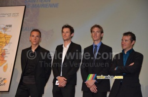 Philippe Gilbert, Fränk & Andy Schleck & Thomas Voeckler (811x)