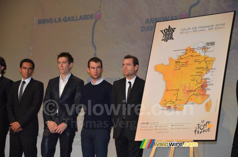 Mark Cavendish zoekt de etappes die zullen eindigen in een sprint