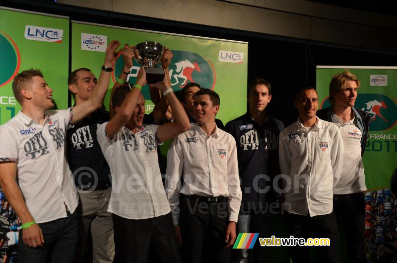 De winnende FDJ ploeg