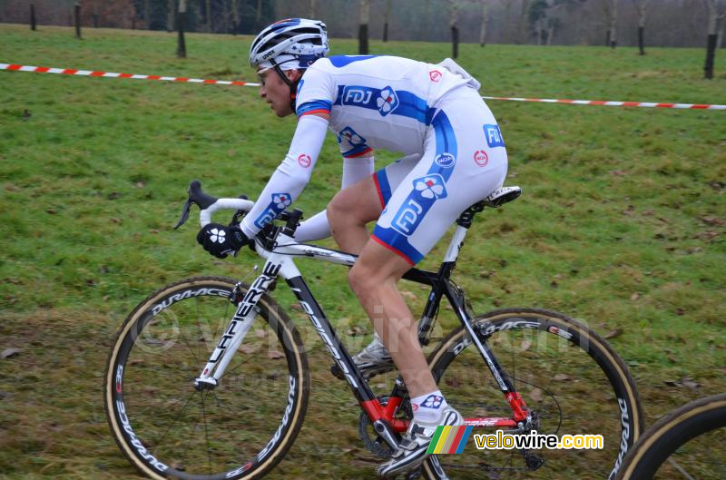 Jérémy Roy (FDJ) trekt aan