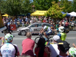 Will Clarke (UniSA-Australia) peu après sa victoire (653x)