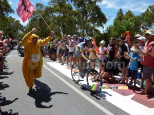Thomas de Gendt (Vacansoleil-DCM Pro Cycling Team) on Willunga Hill (772x)