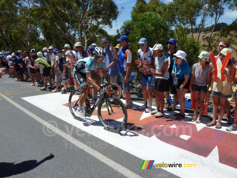 Gerald Ciolek (Omega Pharma-QuickStep) / Willunga Hill