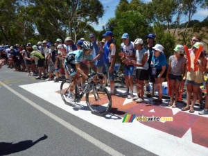 Gerald Ciolek (Omega Pharma-QuickStep) / Willunga Hill (1008x)