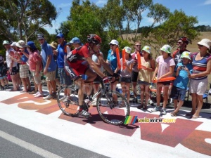 Alessandro Ballan (BMC Racing Team) / Willunga Hill (490x)