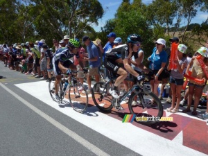 Geraint Thomas (Team Sky) & José Ivan Gutierrez (Movistar Team) (742x)