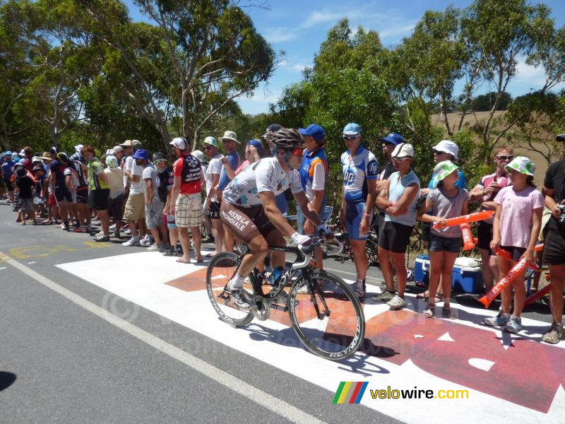 Boris Shpilevskiy (AG2R La Mondiale) / Willunga Hill