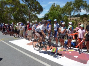 Boris Shpilevskiy (AG2R La Mondiale) / Willunga Hill (659x)