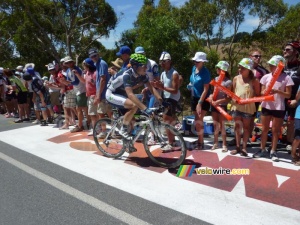 Angel Madrazo (Movistar Team) / Willunga Hill (651x)