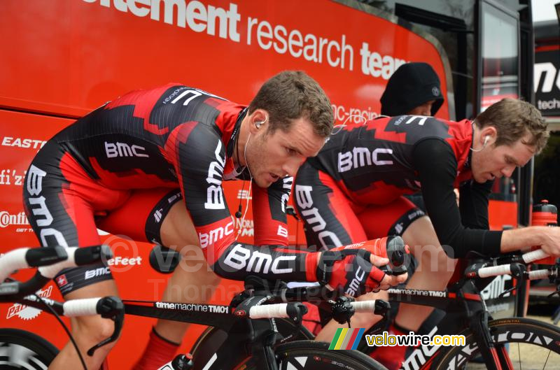 Danilo Wyss & Brent Bookwalter (BMC Racing Team)