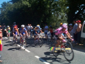 La tête de course avec 8 coureurs (270x)