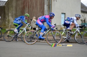 Daniele Pietropolli (Lampre-ISD), Dominik Nerz (Liquigas-Cannondale) & David Le Lay (Saur-Sojasun) (422x)