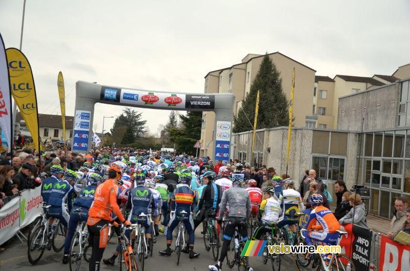 De start in Vierzon