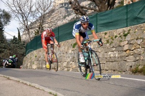 Thomas de Gendt (Vacansoleil) & Rein Taaramae (Cofidis) (662x)