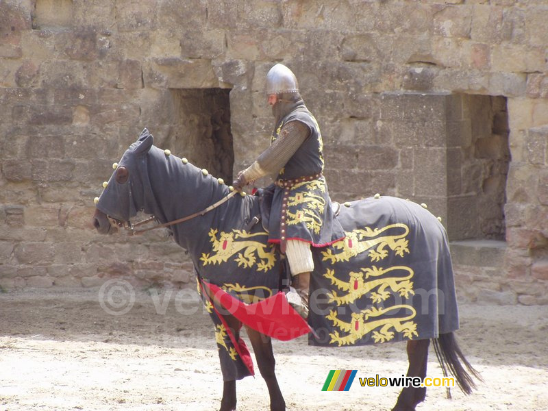 Carcassonne: één van de ruiters van de show
