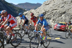 Heinrich Haussler (Garmin), Thor Hushovd (BMC) & Jonas Jorgensen (Saxo) sur le Col des Lèques (586x)