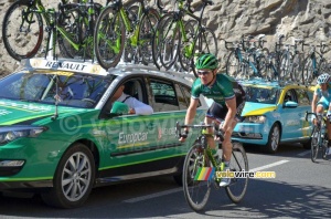 Thomas Voeckler (Team Europcar) sur le Col des Lèques (803x)